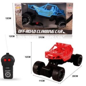 1: 20 two-way remote control car without lights, not including electric blue/red 27MHZ