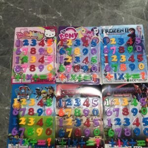 Magnetic Alphabet Stickers 6 Style Mixed