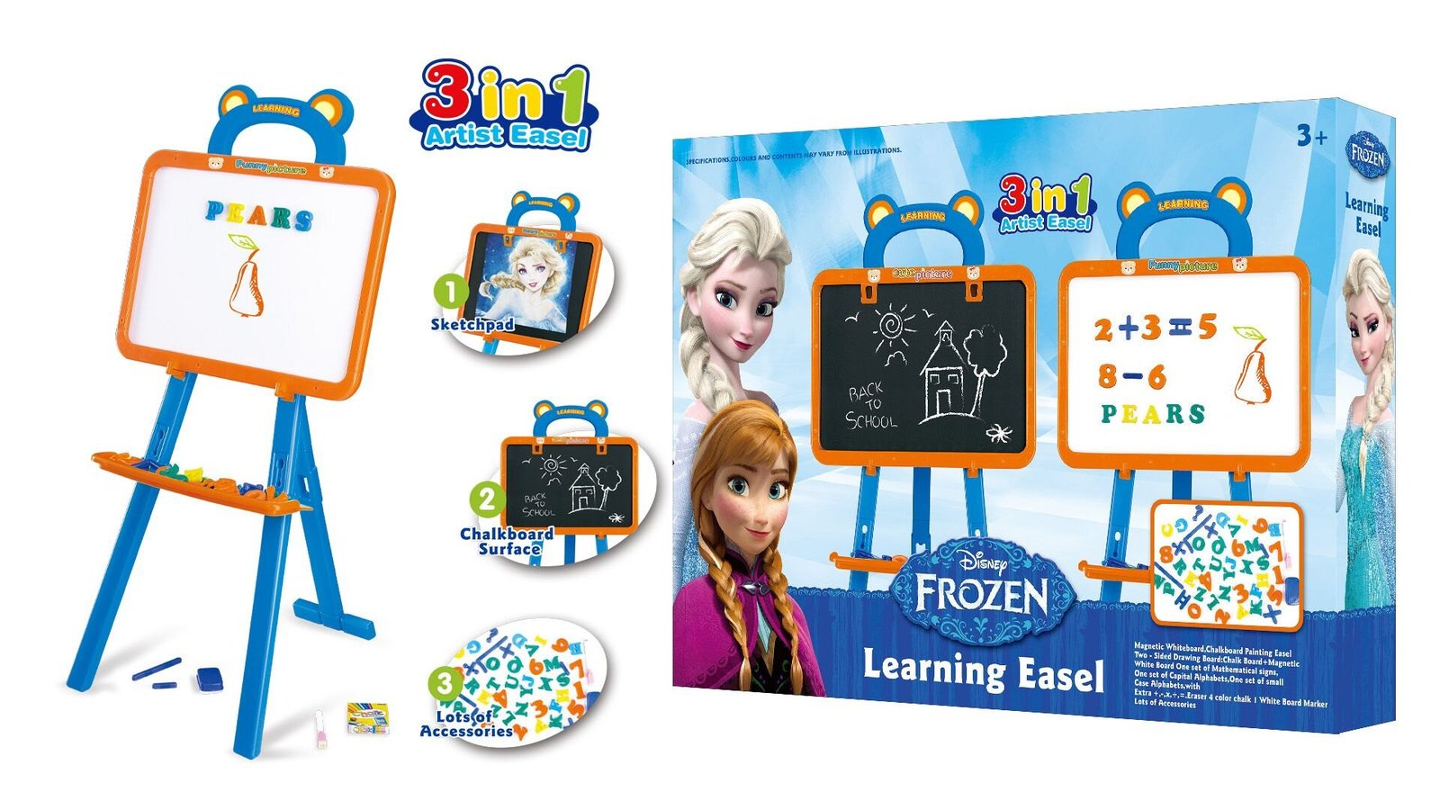 Kids Double-sided Learning Board