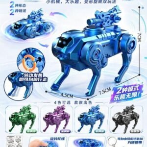 Fingertip decompression cool play mecha dog