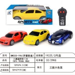 1: 24 way remote control car (BMW, Bugatti, Audi)