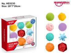 Baby Soft Vinyl Squeeze Ball (8PCS