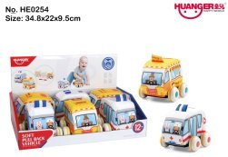 Soft Cloth Car (Ambulance / Dessert Van)6PCS