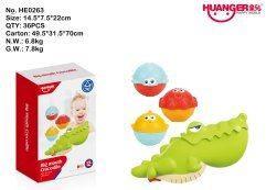 Bath Play Crocodile (3PCS