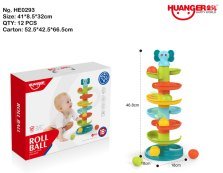 Elephant Colorful Track Rolling Ball