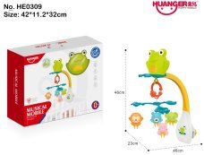 Frog Projection Crib Mobile