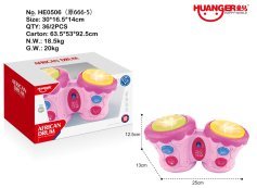 Baby Musical Drum (Pink