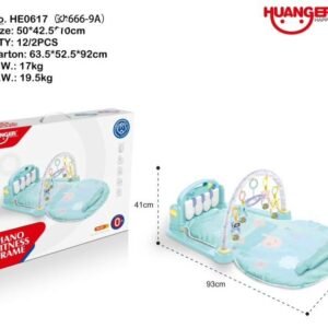 Kick-and-play Piano Baby Gym (Light Musical) (Blue