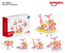 5-In-1 Hand Push Rocking Chair
