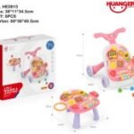 2-In-1 Cake Baby Walker (Pink