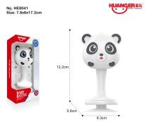 Panda Maraca (With Silicone Suction