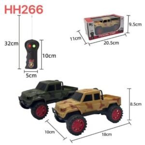 Two way remote control car (green and desert colors) camouflage
