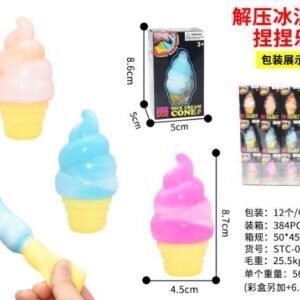 Decompression ice cream color box packaging 12pcs/box
