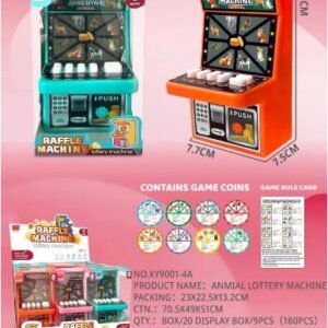 Educational Kids Handheld Game Desktop Fruit Lottery (3xAA Batteries, Battery Not Included